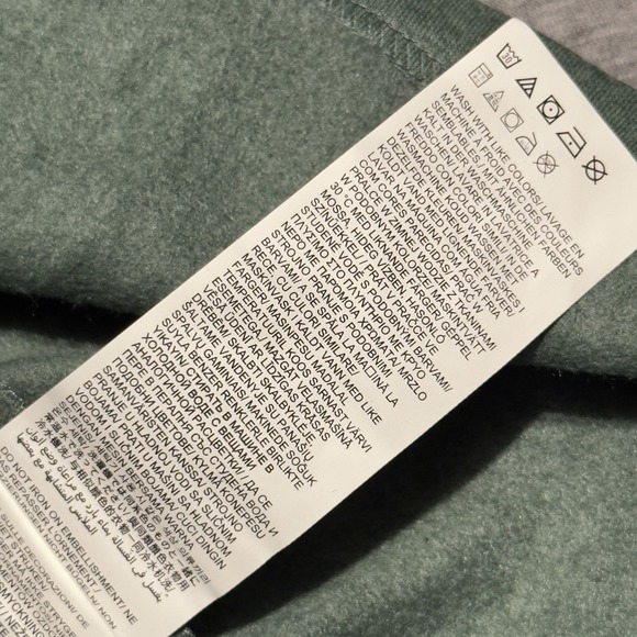 Michigan State Captivating 1/4 Zip Long Sleeve Pullover Men XL Gray Green NWOT - Picture 6 of 9